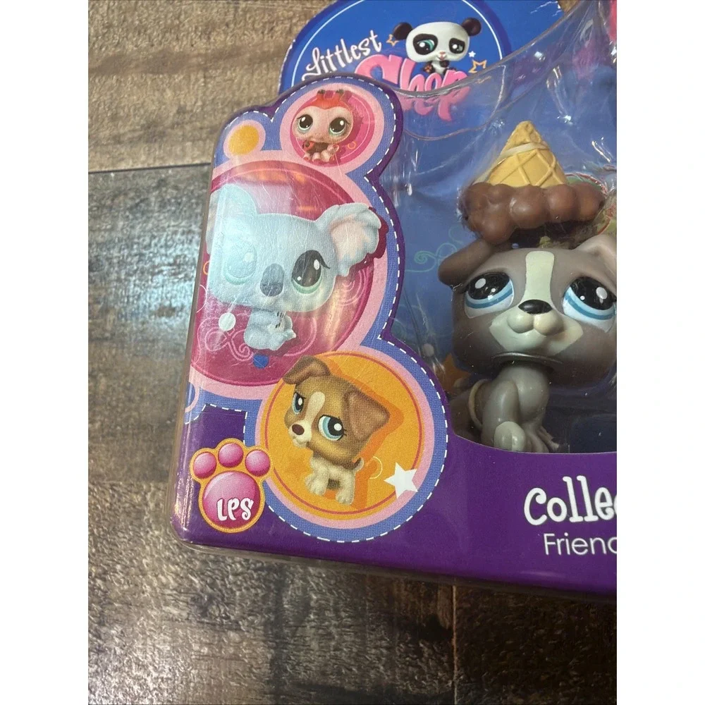 Littlest Pet Shop Pet Pairs #1832 Jack Russell Dog & #1833 Cow NIB 2010 Vintage